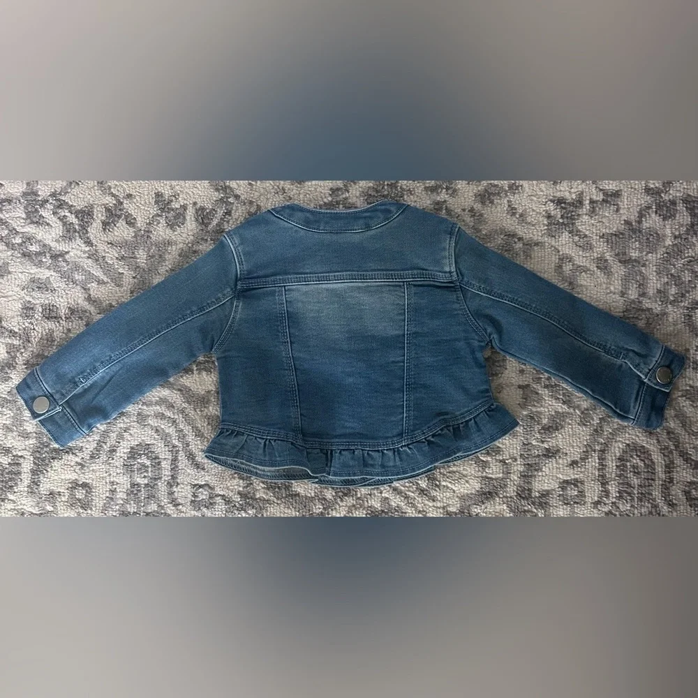 NWT Boboli Baby Girl Denim Jean Jacket- Size 6M